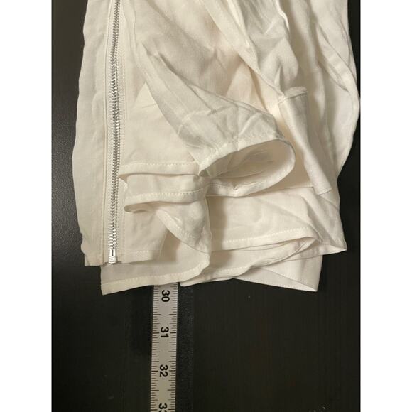 Soft Surroundings Womens Tunic Top Size 1X White Full Zip Modern Netural NWOT - Picture 9 of 10